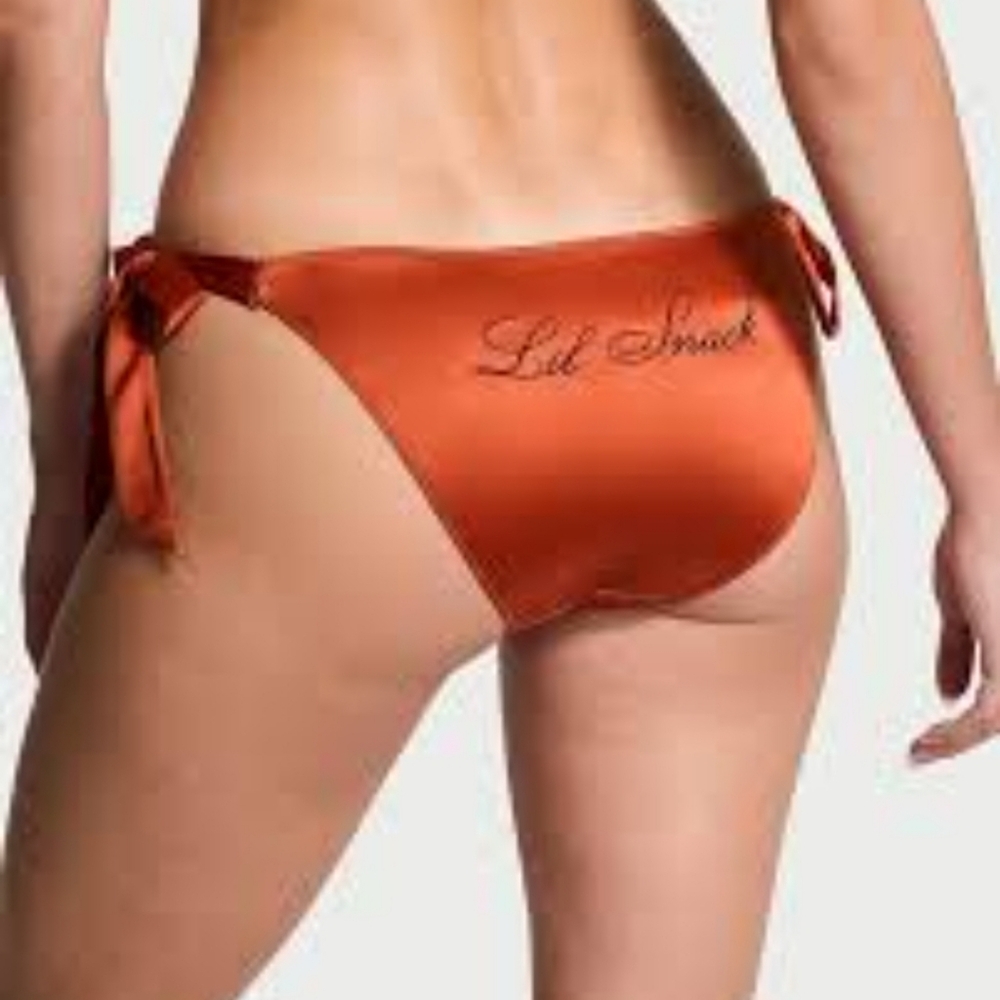 VS Lil Snack Satin Tie Side Panty